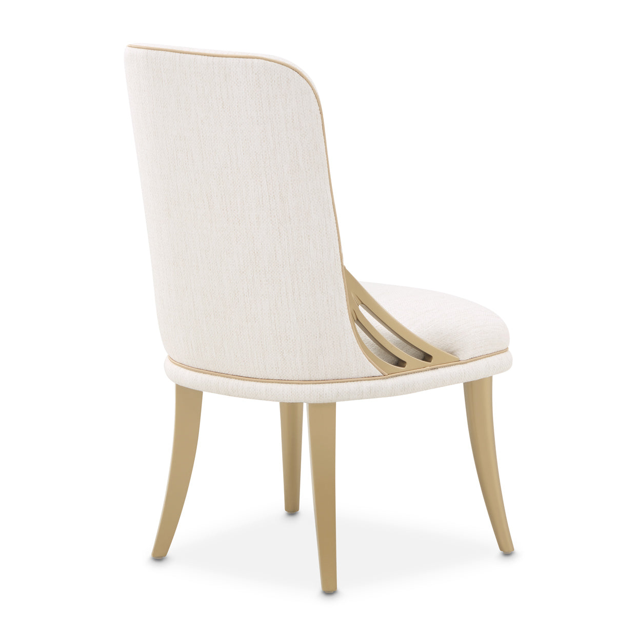 La Terrazza Creamy Pearl/Shell Dining Side Chair (Set of 2)