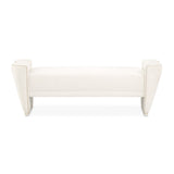 La Terrazza Creamy Pearl/Starlight Bed Bench - Ornate Home