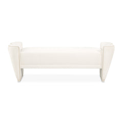 La Terrazza Creamy Pearl/Starlight Bed Bench - Ornate Home