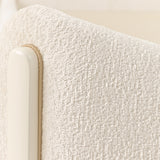 La Terrazza Creamy Pearl/Starlight Panel Bed - Ornate Home