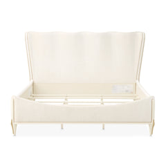La Terrazza Creamy Pearl/Starlight Panel Bed - Ornate Home
