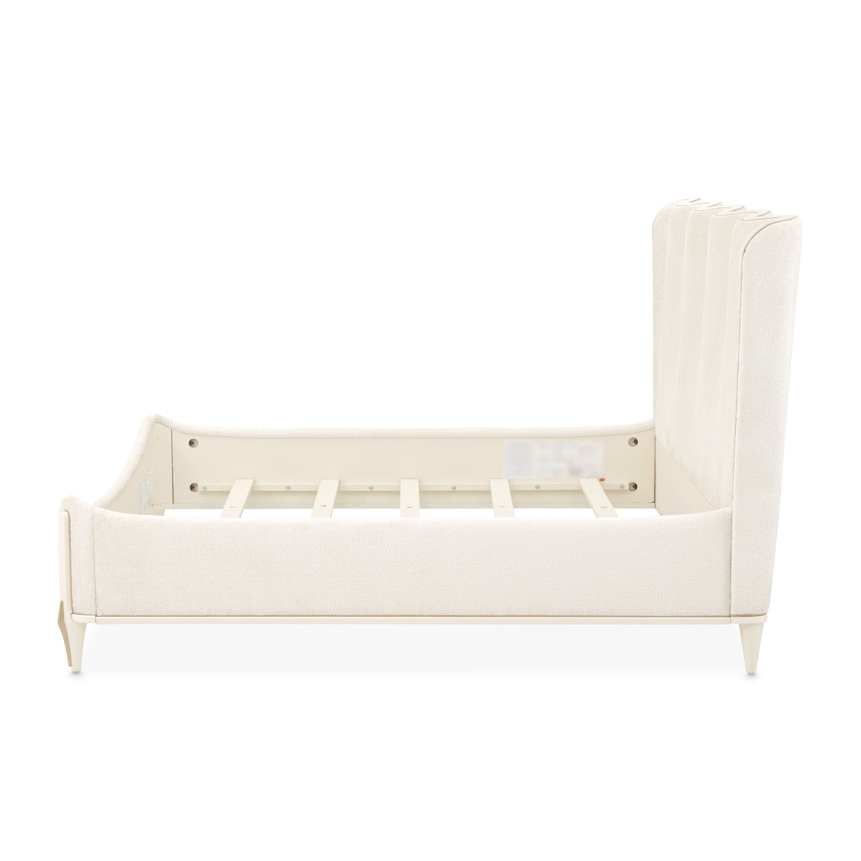 La Terrazza Creamy Pearl/Starlight Panel Bed - Ornate Home