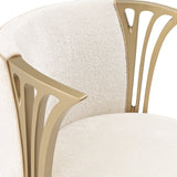 La Terrazza Creamy Pearl/Starlight Vanity Chair - Ornate Home