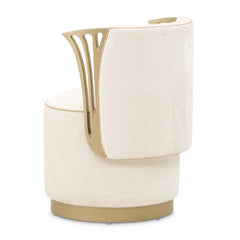 La Terrazza Creamy Pearl/Starlight Vanity Chair - Ornate Home