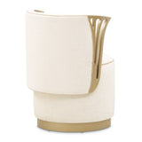 La Terrazza Creamy Pearl/Starlight Vanity Chair - Ornate Home