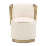 La Terrazza Creamy Pearl/Starlight Vanity Chair - Ornate Home