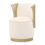 La Terrazza Creamy Pearl/Starlight Vanity Chair - Ornate Home