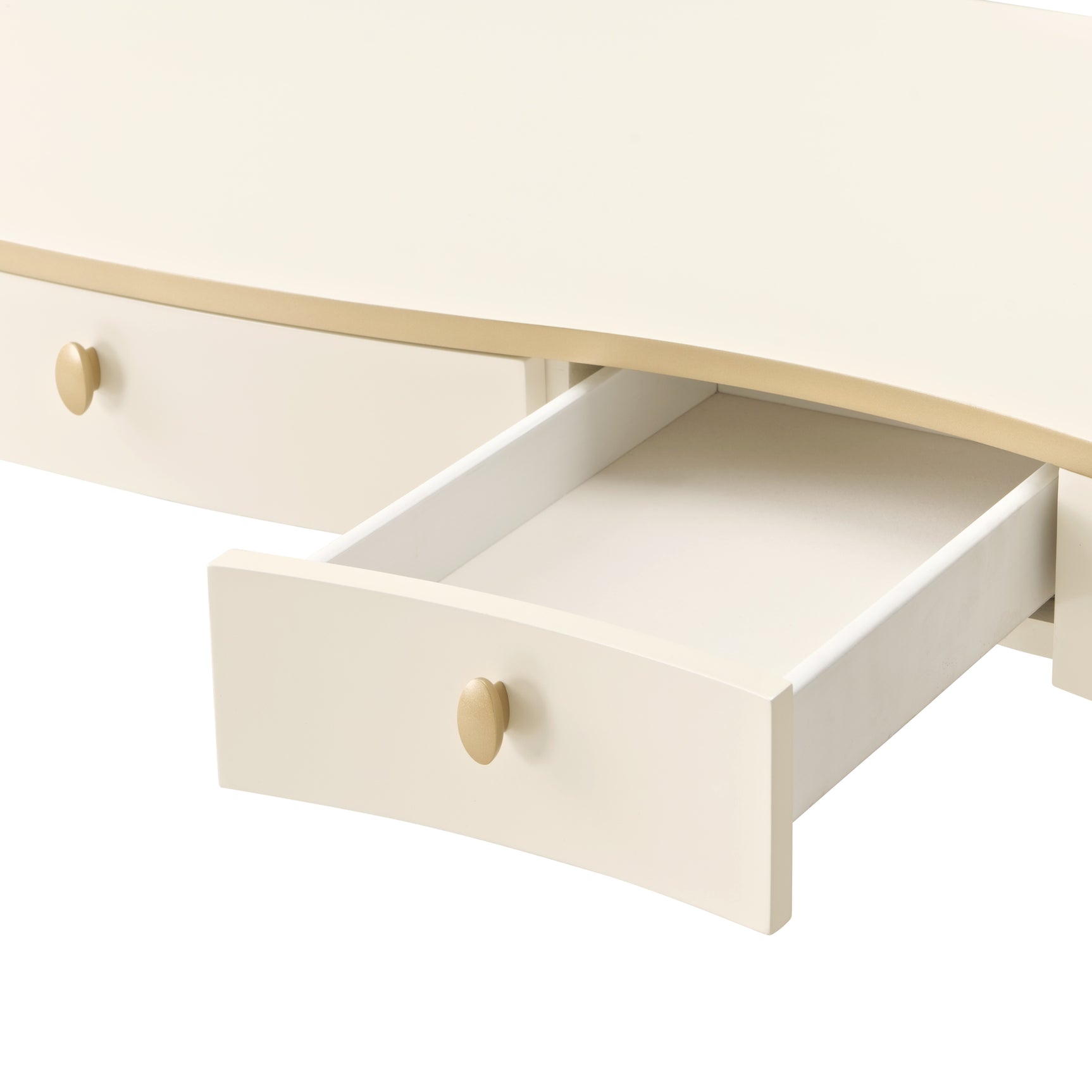 La Terrazza Creamy Pearl Vanity Desk - Ornate Home