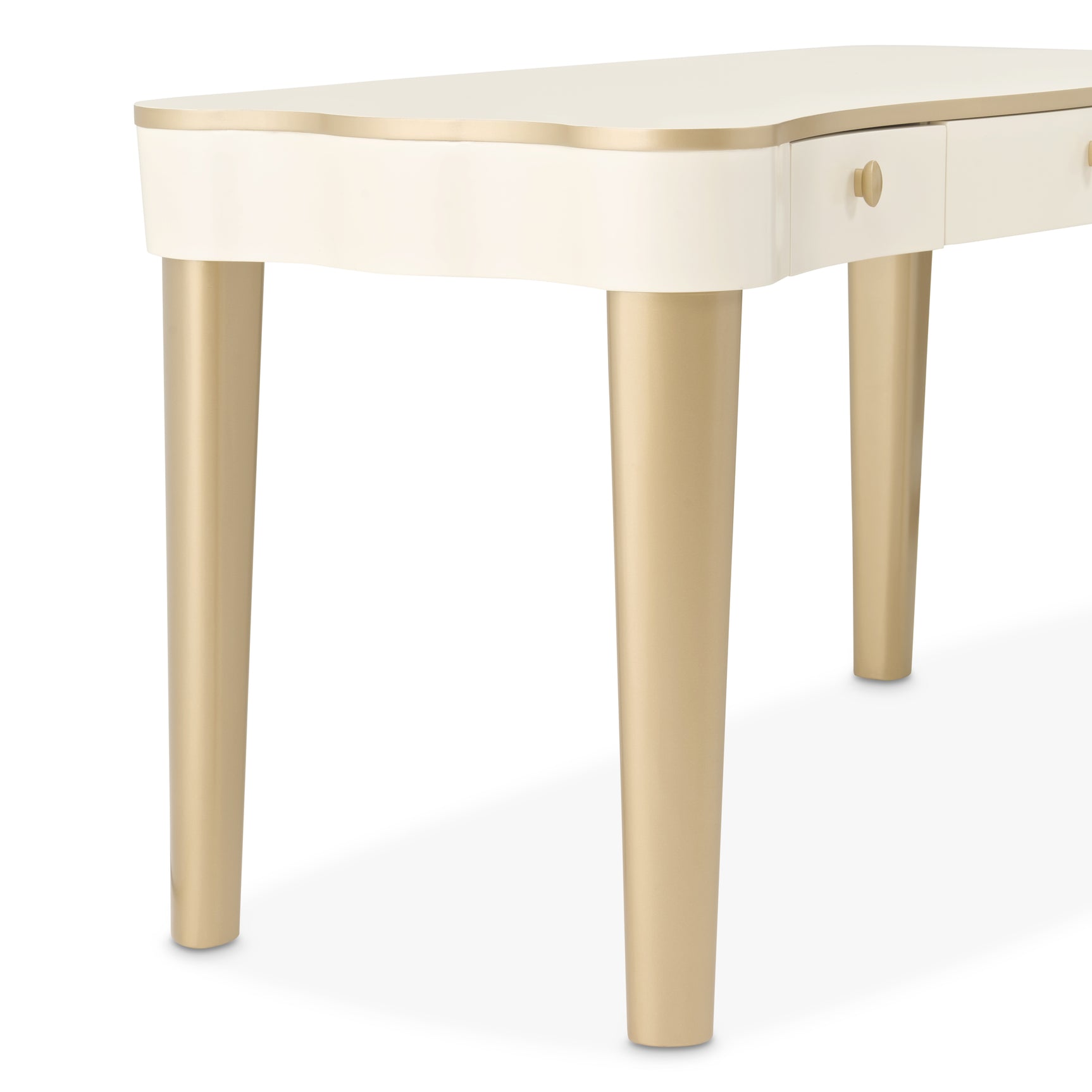 La Terrazza Creamy Pearl Vanity Desk - Ornate Home