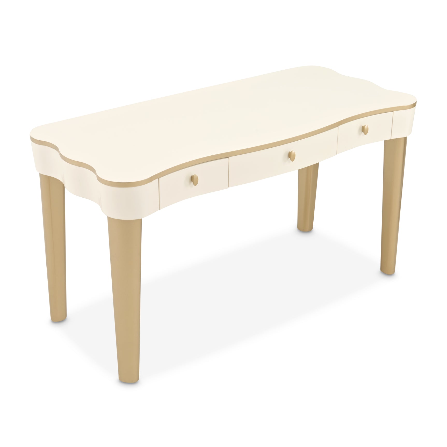 La Terrazza Creamy Pearl Vanity Desk - Ornate Home