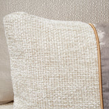 La Terrazza Light Champagne/Cappuccino Chaise - Ornate Home