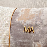La Terrazza Light Champagne/Cappuccino Chaise - Ornate Home
