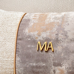 La Terrazza Light Champagne/Cappuccino Chaise - Ornate Home