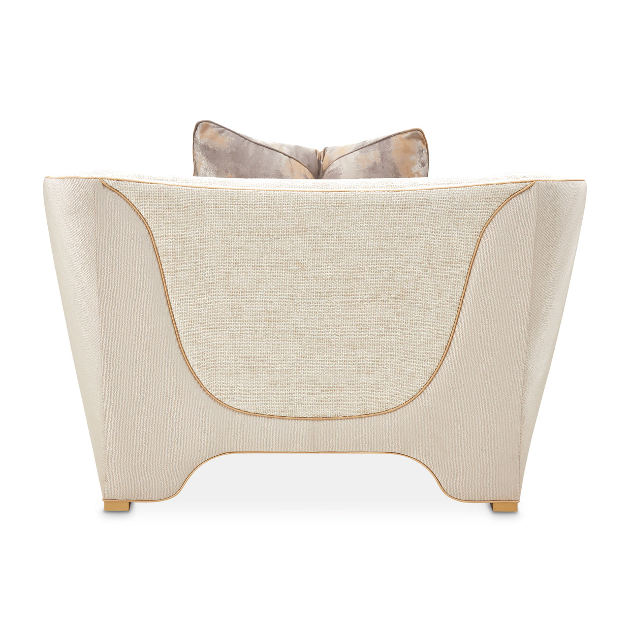 La Terrazza Light Champagne/Cappuccino Matching Chair - Ornate Home