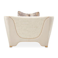 La Terrazza Light Champagne/Cappuccino Matching Chair - Ornate Home