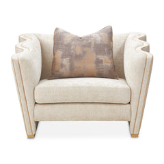 La Terrazza Light Champagne/Cappuccino Matching Chair - Ornate Home