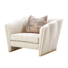 La Terrazza Light Champagne/Cappuccino Matching Chair - Ornate Home