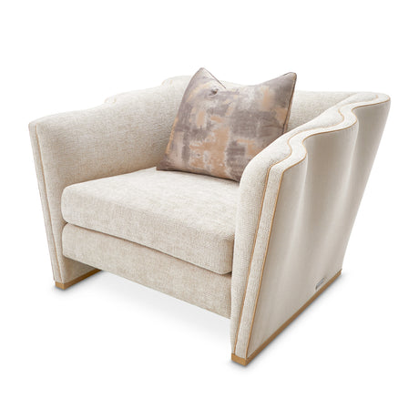 La Terrazza Light Champagne/Cappuccino Matching Chair - Ornate Home