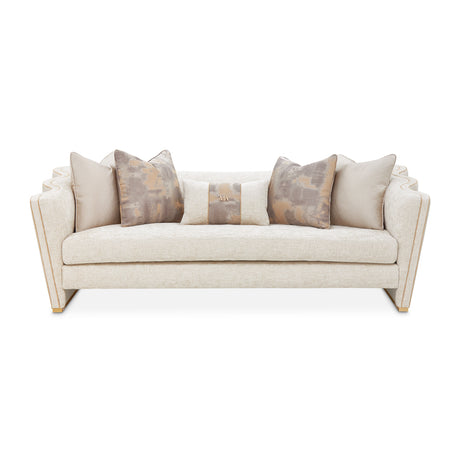 La Terrazza Light Champagne/Cappuccino Sofa - Ornate Home