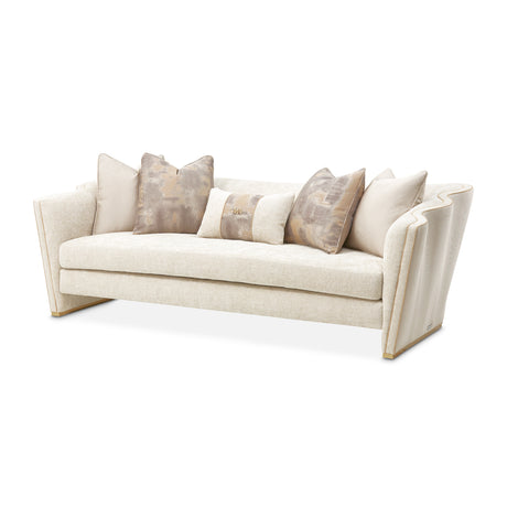 La Terrazza Light Champagne/Cappuccino Sofa - Ornate Home