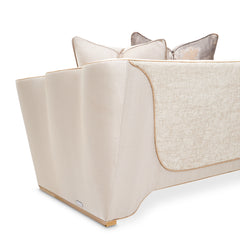 La Terrazza Light Champagne/Cappuccino Sofa - Ornate Home