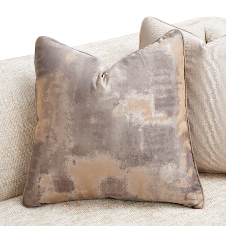 La Terrazza Light Champagne/Cappuccino Sofa - Ornate Home