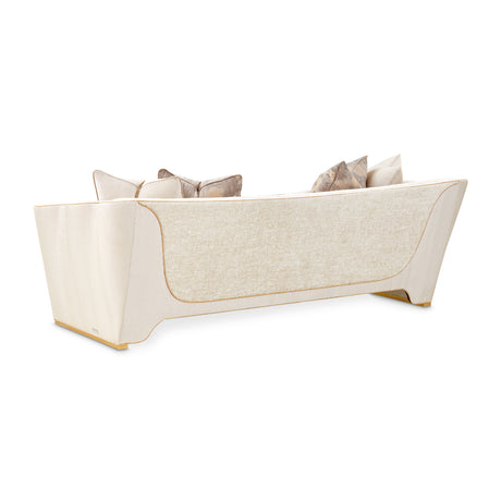 La Terrazza Light Champagne/Cappuccino Sofa - Ornate Home