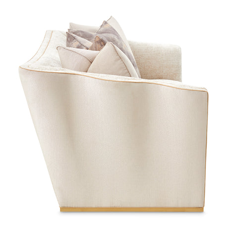 La Terrazza Light Champagne/Cappuccino Sofa - Ornate Home