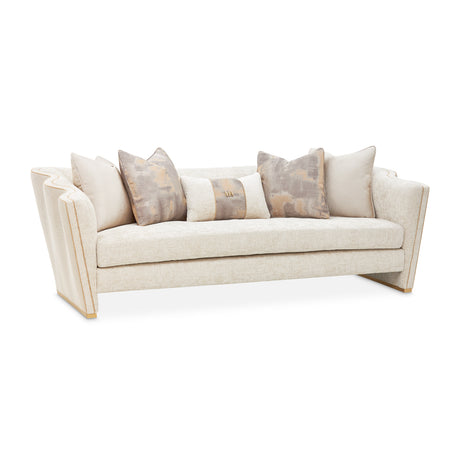 La Terrazza Light Champagne/Cappuccino Sofa - Ornate Home