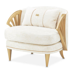 La Terrazza Light Champagne/Starlight Accent Chair - Ornate Home