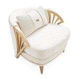 La Terrazza Light Champagne/Starlight Accent Chair - Ornate Home