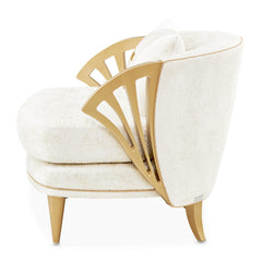 La Terrazza Light Champagne/Starlight Accent Chair - Ornate Home
