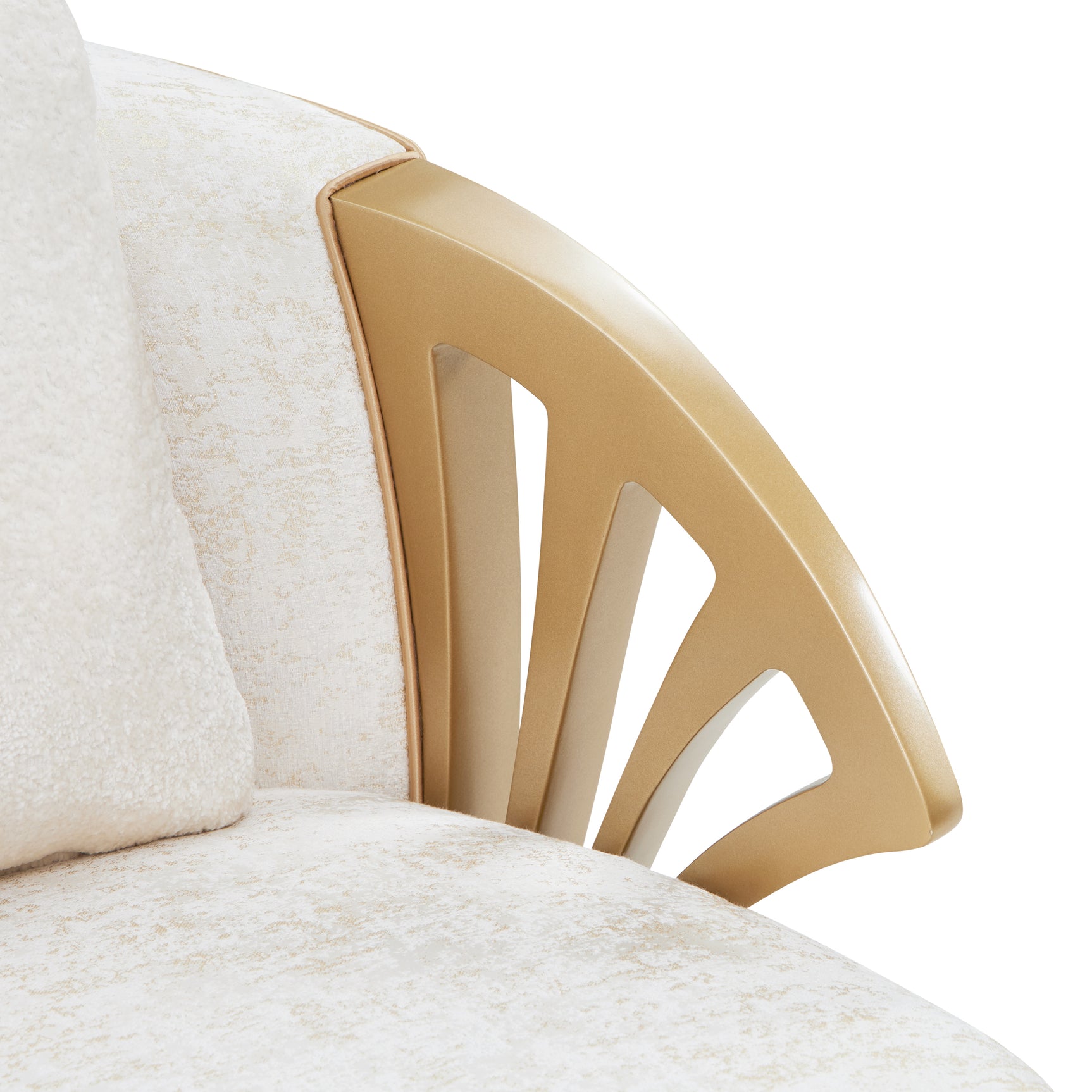 La Terrazza Light Champagne/Starlight Accent Chair - Ornate Home