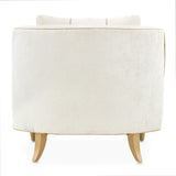 La Terrazza Light Champagne/Starlight Accent Chair - Ornate Home