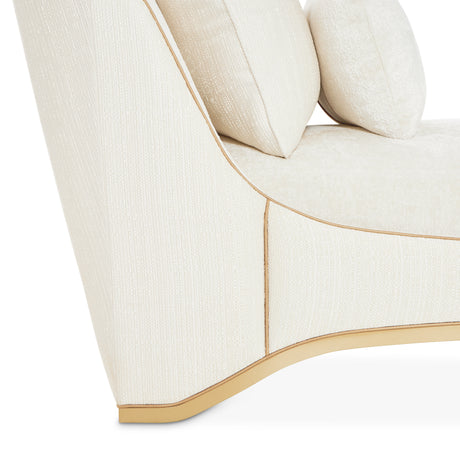 La Terrazza Light Champagne/Starlight Chaise - Ornate Home