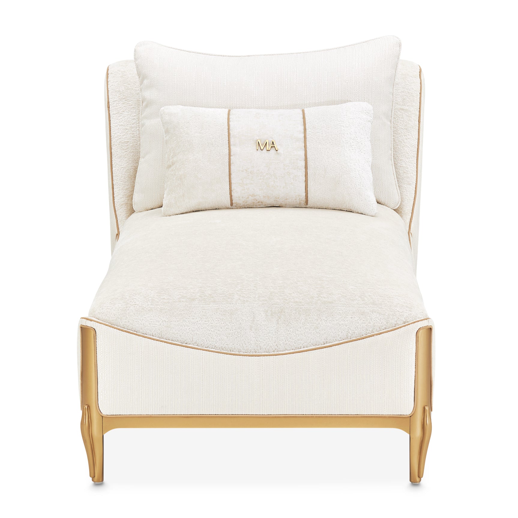 La Terrazza Light Champagne/Starlight Chaise - Ornate Home