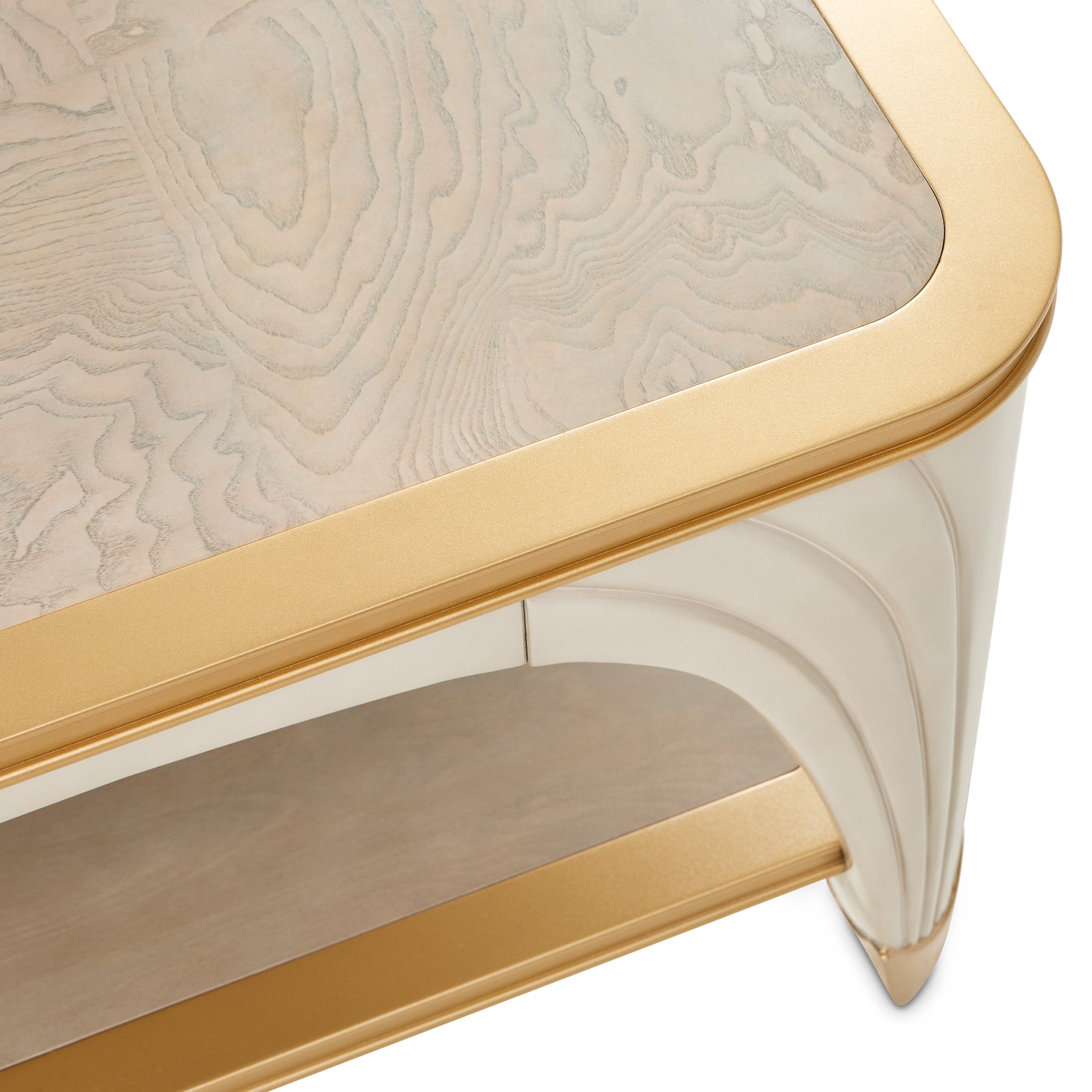 La Terrazza Silver Mist Rectangular Cocktail Table - Ornate Home