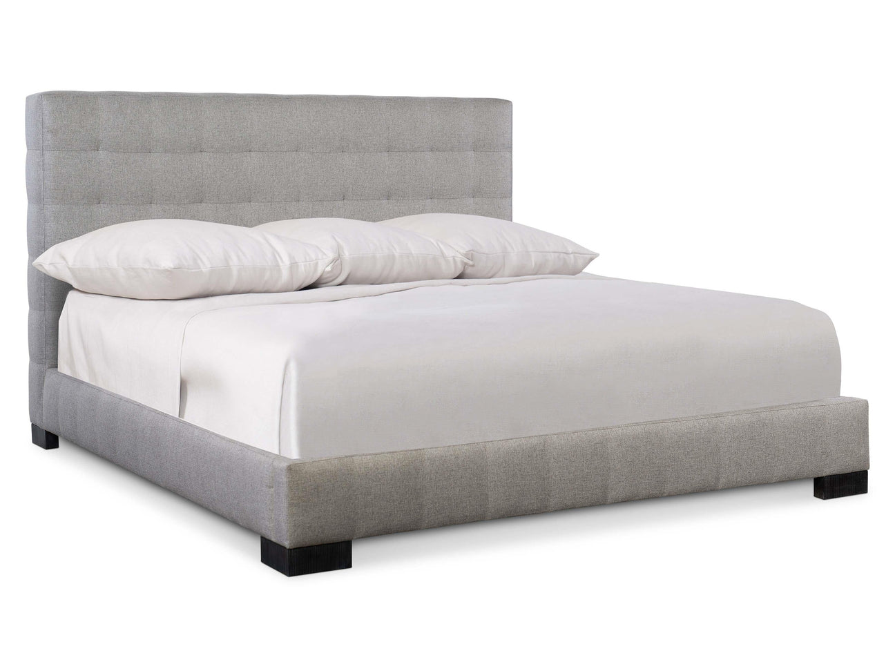 LaSalle Grey Panel King Bed - Ornate Home