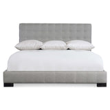 LaSalle Grey Panel King Bed - Ornate Home