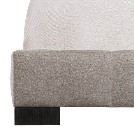 LaSalle Grey Panel King Bed - Ornate Home