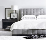 LaSalle Grey Panel King Bed - Ornate Home