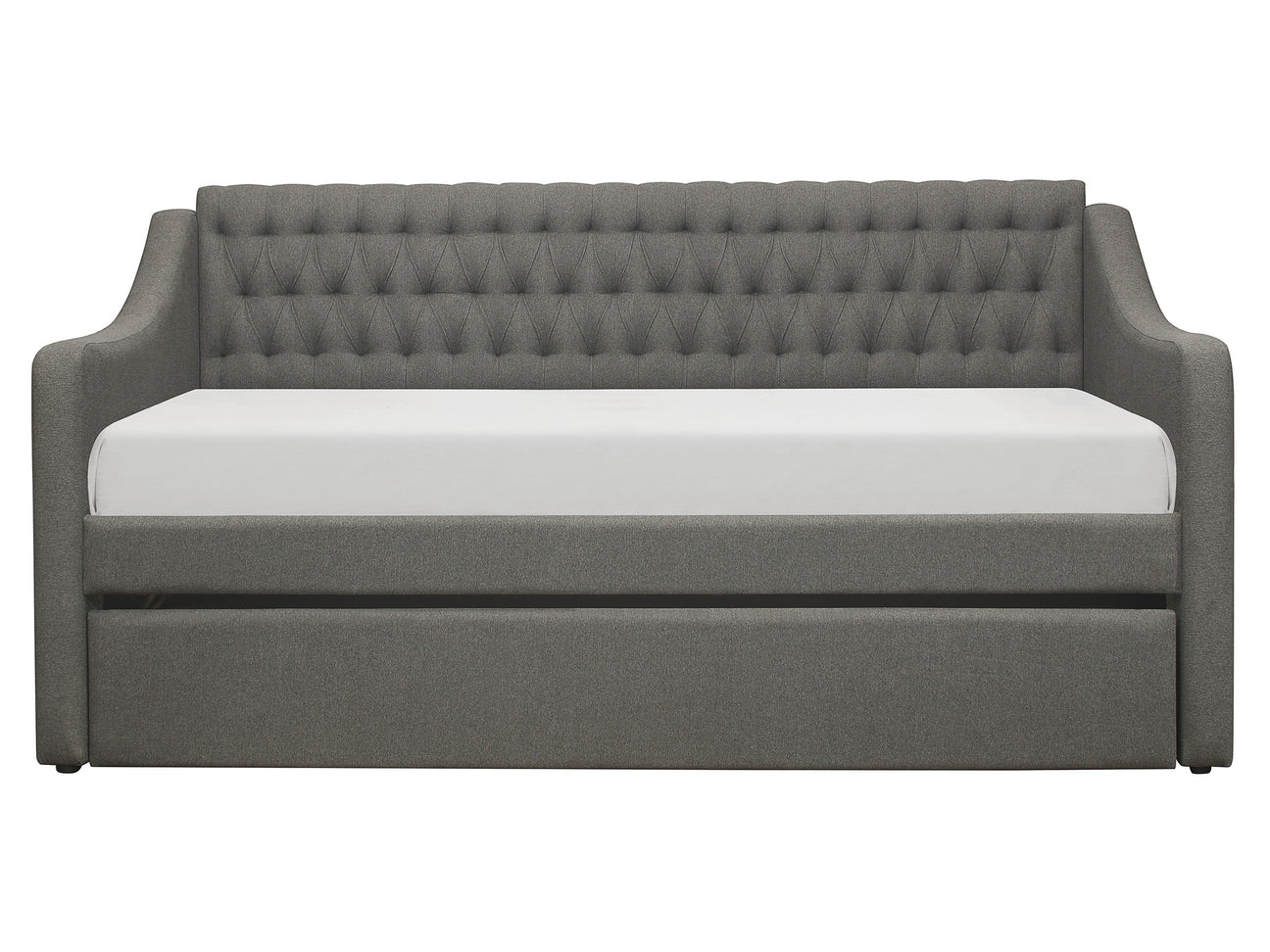 Labelle Dark Gray Daybed with Trundle - Ornate Home