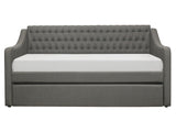 Labelle Dark Gray Daybed with Trundle - Ornate Home