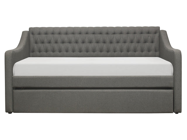 Labelle Dark Gray Daybed with Trundle - Ornate Home