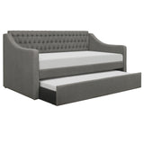 Labelle Dark Gray Daybed with Trundle - Ornate Home