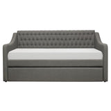 Labelle Dark Gray Daybed with Trundle - Ornate Home