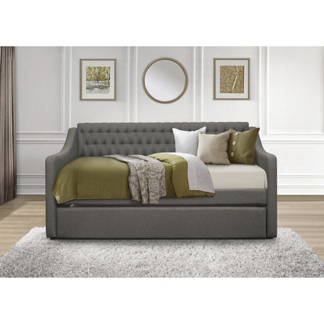Labelle Dark Gray Daybed with Trundle - Ornate Home