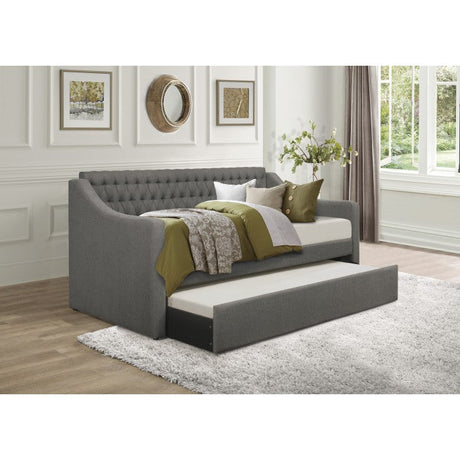 Labelle Dark Gray Daybed with Trundle - Ornate Home