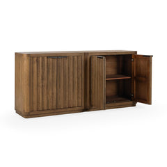 Labelle Tan Oak 4 Door Buffet - Ornate Home
