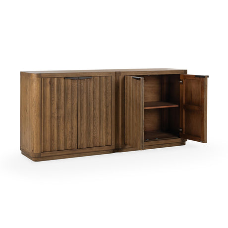 Labelle Tan Oak 4 Door Buffet - Ornate Home